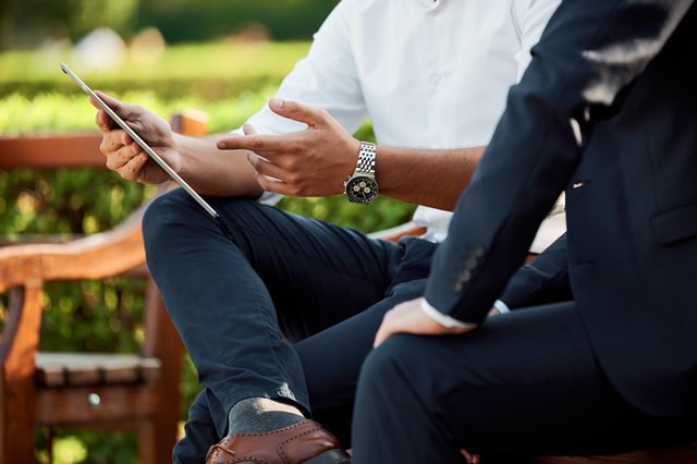 investors discussing requirements for hard money loan